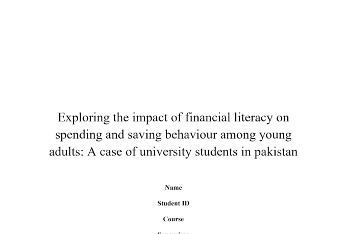 dissertation formatting and referencing